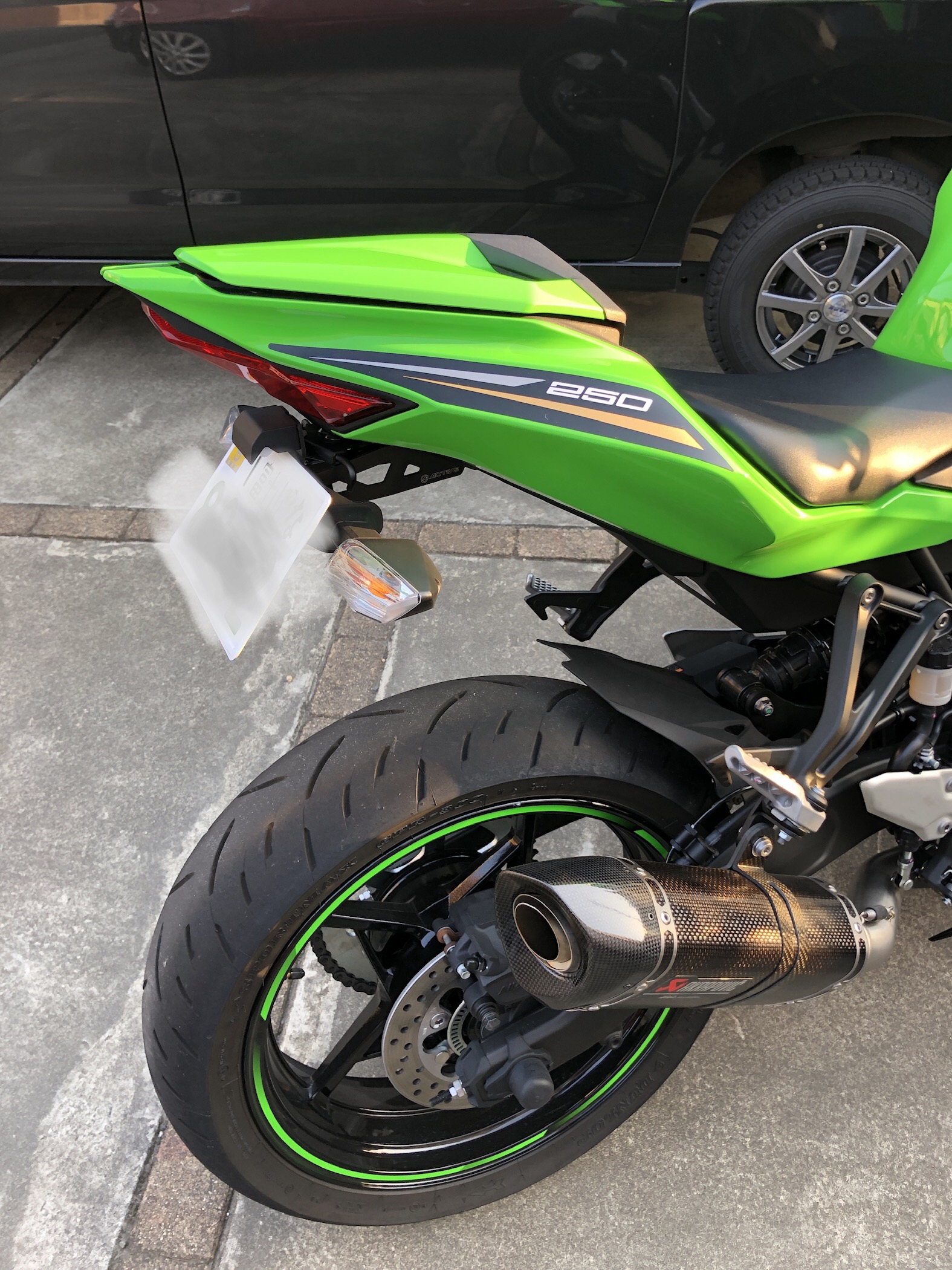 Ninja ZX25R カワサキ純正シングルシートカバー - オートバイ